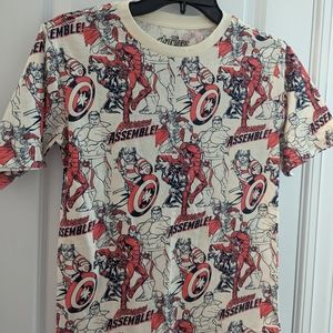 marvel t shirt boys